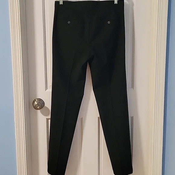J. Ferrar Black Slim Tuxedo Style Dress Pants 30 X 32 - Picture 3 of 12